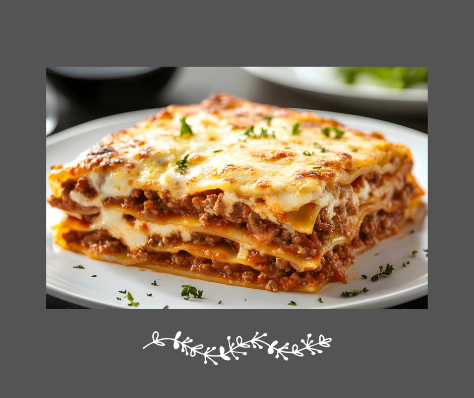 Lasagne traditionnelle maison