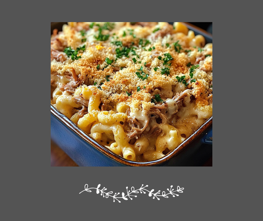 Mac & Cheese au porc effiloché
