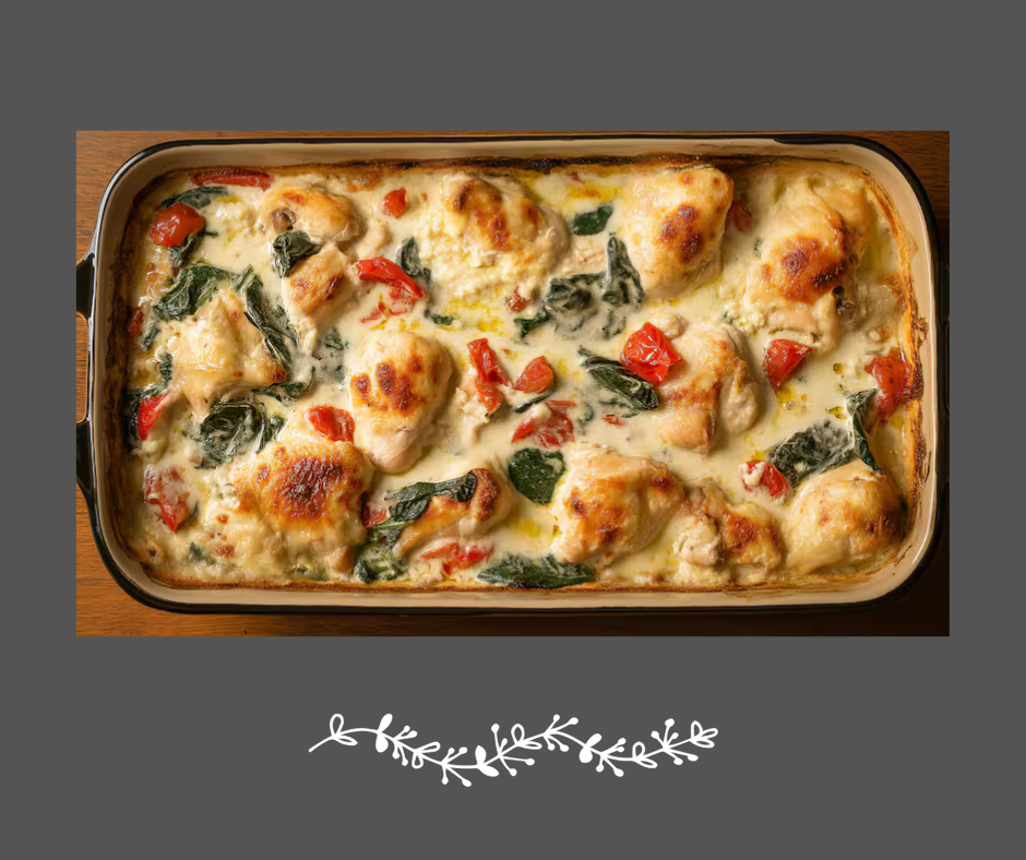 Poulet à la toscane crémeux, riz jasmin